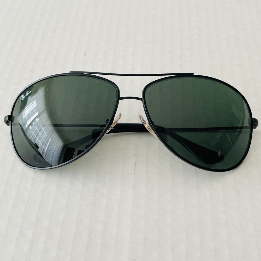 Ray-Ban Men's Black Aviator Sunglasses